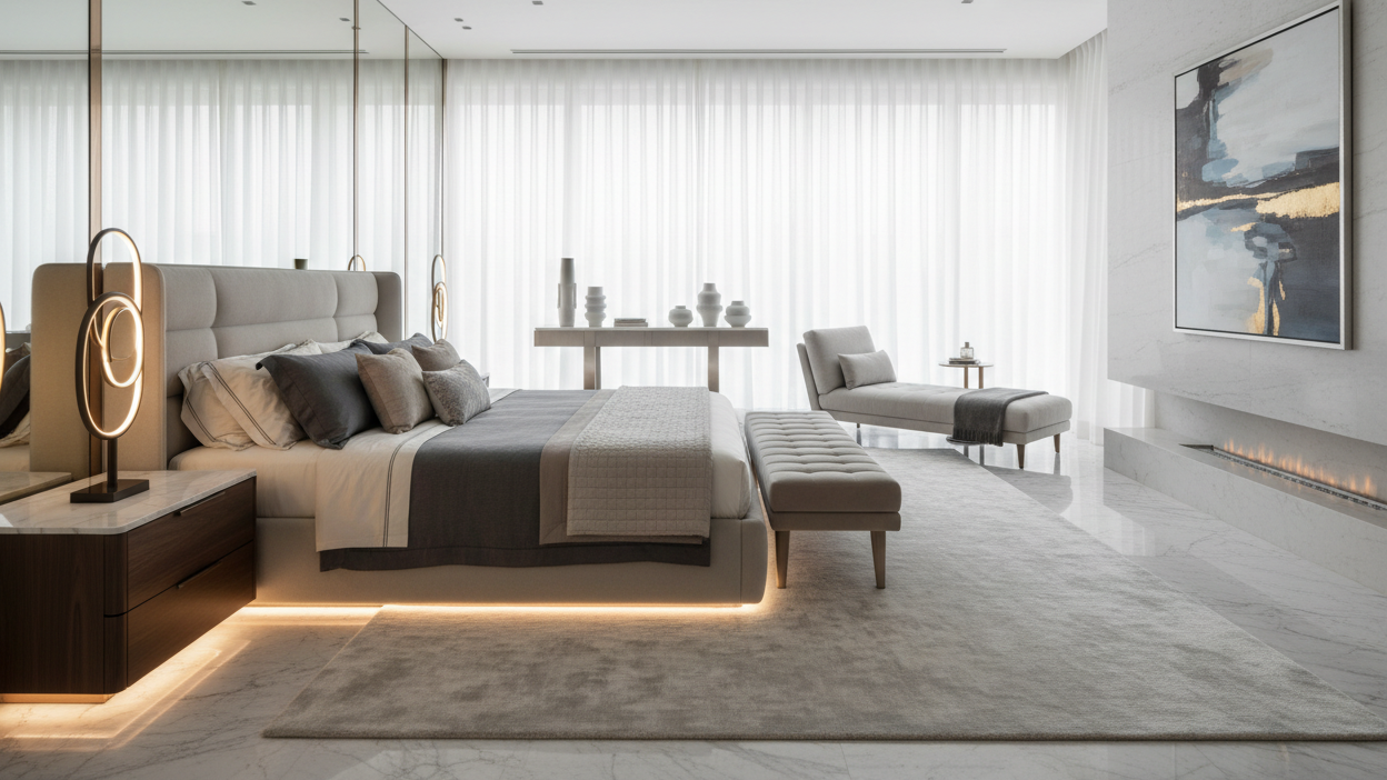 luxury modern bedroom