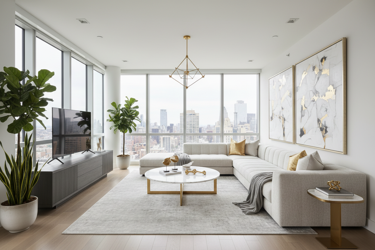 modern luxury living room